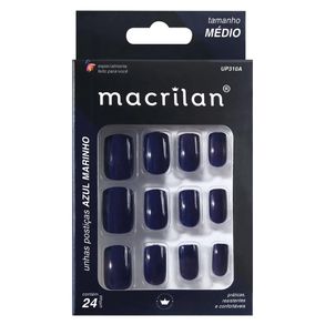 Unha Post Macrilan Med Azul Marin-Up310a