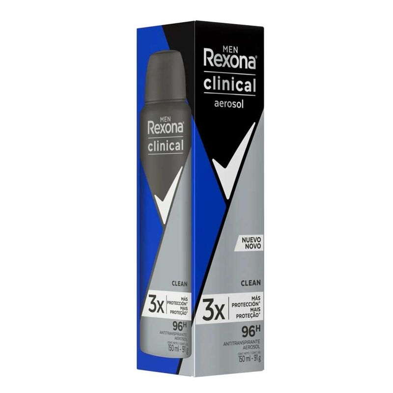 Desodorante-Aerosol-Rexona-Clinical-Men-Clean---150ml