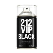 Body Spray Carolina Herrera 212 Vip Men Black 250ml