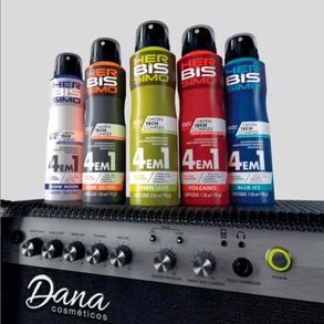 Desodorante Antitranspirante Aerossol Herbíssimo Masculino - Dark Silver
