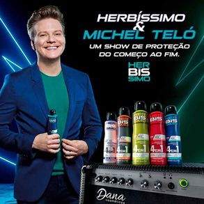 Desodorante Antitranspirante Aerossol Herbíssimo Masculino - Blue Ice