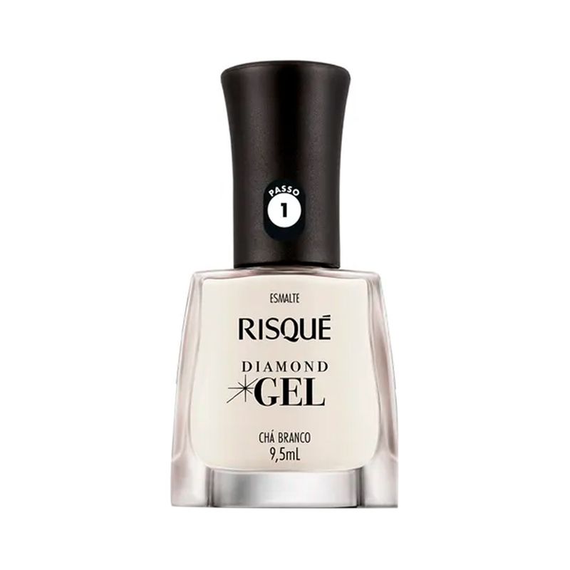 Esmalte-Risque-Diamond-Gel-Cha-Branco-Cremoso---95ml