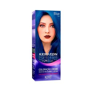 Coloração Selfie My Crush Blue Keraton - 50g