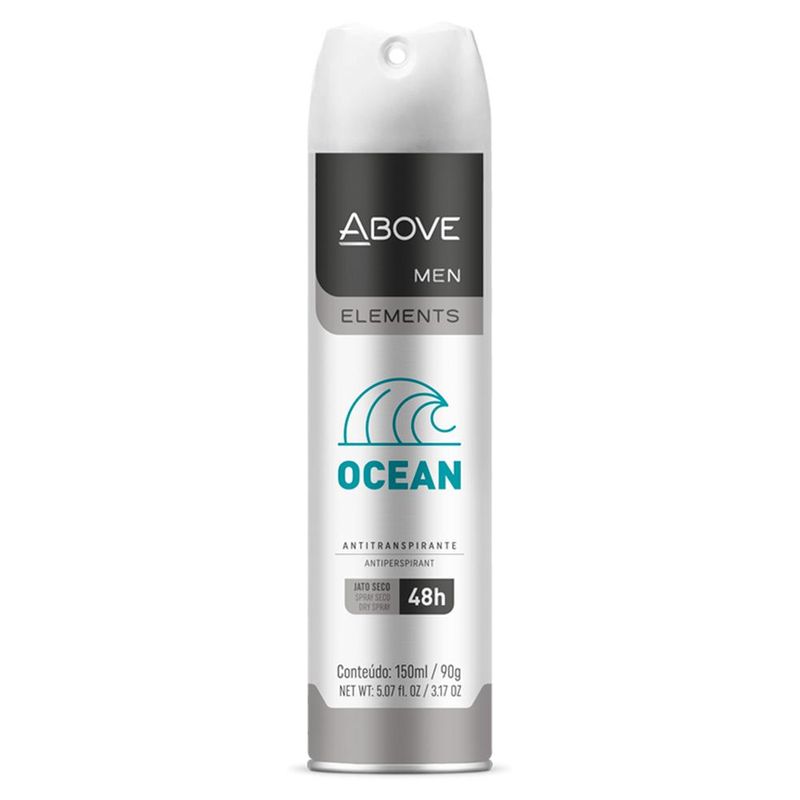 Desodorante-Aerossol-Above-Elements-Ocean Men-Masculino---150ml