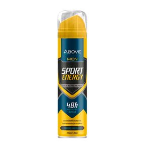 Desodorante Aerossol Above Men Sport Energy Masculino - 150ml