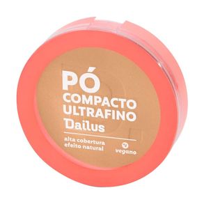 Dailus D7 Médio Pó Compacto Ultrafino Vegano - 10g