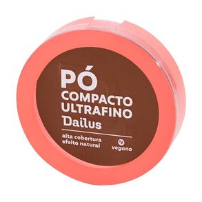 Dailus D12 Escuro Pó Compacto Ultrafino Vegano - 10g