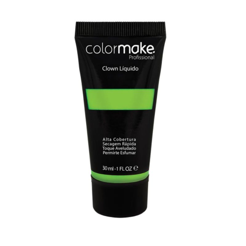 Clown-Liquido-Verde-Neon-Colormake-Vegano---30ml