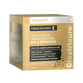 Creme Facial Cicatricure Gold Lift Noturno - 50g