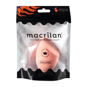 Esponja Para Maquiagem Gota Chanfrada Ep10 Macrilan