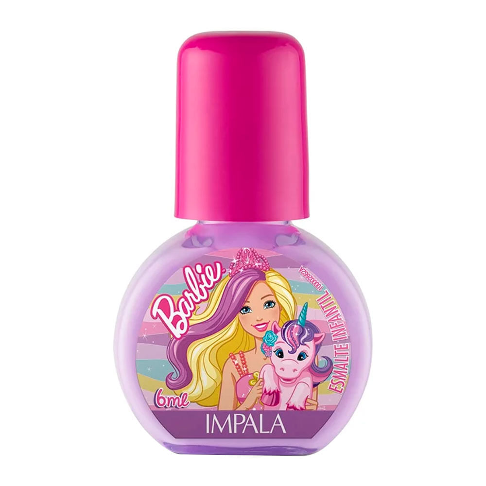 Esmalte Infantil Barbie Magia De Unicórnio Impala - 6ml - Danny Cosmeticos