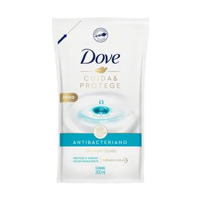 Refil Sabonete Líquido Corporal Cuida & Protege Dove - 200ml
