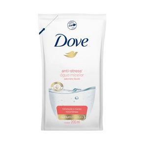 Refil Sabonete Líquido Corporal Micelar Antiestresse Dove - 200ml