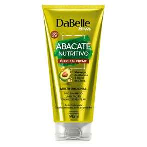 Óleo Em Creme Abacate Nutritivo Dabelle  190ml