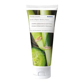 Creme Corporal Hidratante Bambu E Pepino Korres - 200ml