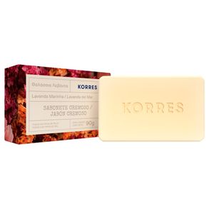Sabonete Em Barra Lavanda Do Mar Da Grécia Korres - 90g