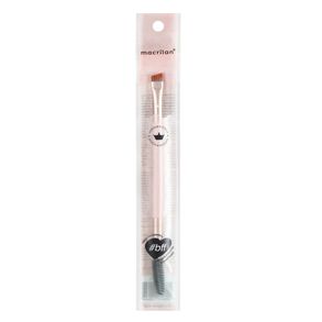 Pincel De Maquiagem Profissional Duplo Escova E Chanfrado #Bff F11 Macrilan