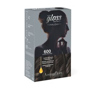 Kit Tonalizante Hidra Gloss Acquaflora Louro Escuro 600