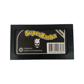 Lâmina De Barbear Black Premium Super Barba - 60 Unidades