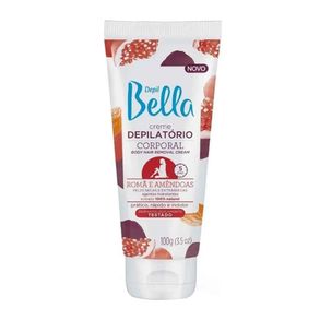 Creme Depilatório Corporal Romã E Amêndoas Depil Bella 100g