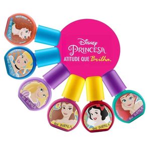 Esmalte Infantil Disney Princess Seja Boa Com Você Branca De Neve Impala 6ml