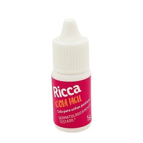 Cola Para Unhas Postiças Com Pincel Ricca