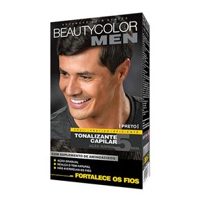 Tonalizante Capilar Preto Beautycolor Men