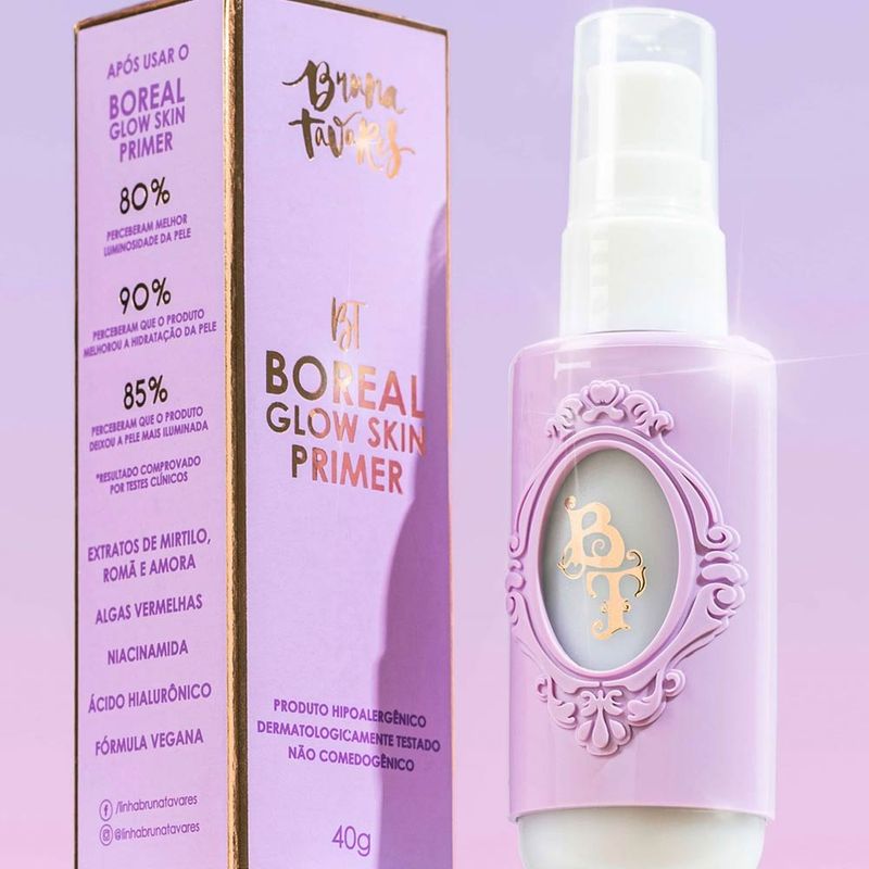 Primer-Facial-Bt-Boreal-Glow-Skin-Bruna-Tavares-By-Tb-Make-40g