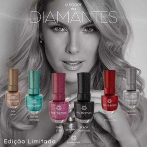 Esmalte O Poder Dos Diamantes Pink Star Ana Hickmann