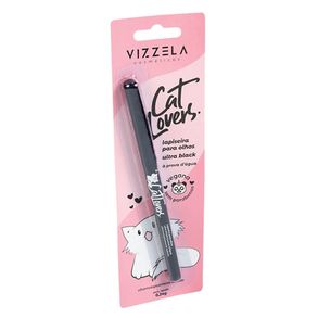 Lapiseira Para Olhos Cat Lovers Preto Vizzela