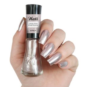 Esmalte Cintilantes & Metálicos Estrelas Nati 8ml