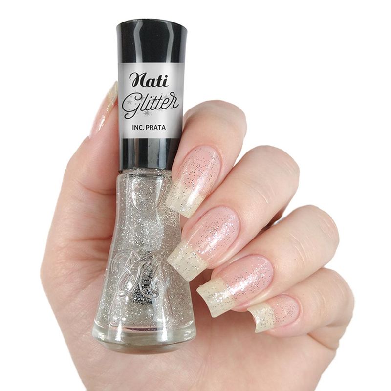Esmalte-Glitter-Incolor-Prata-Nati-8ml