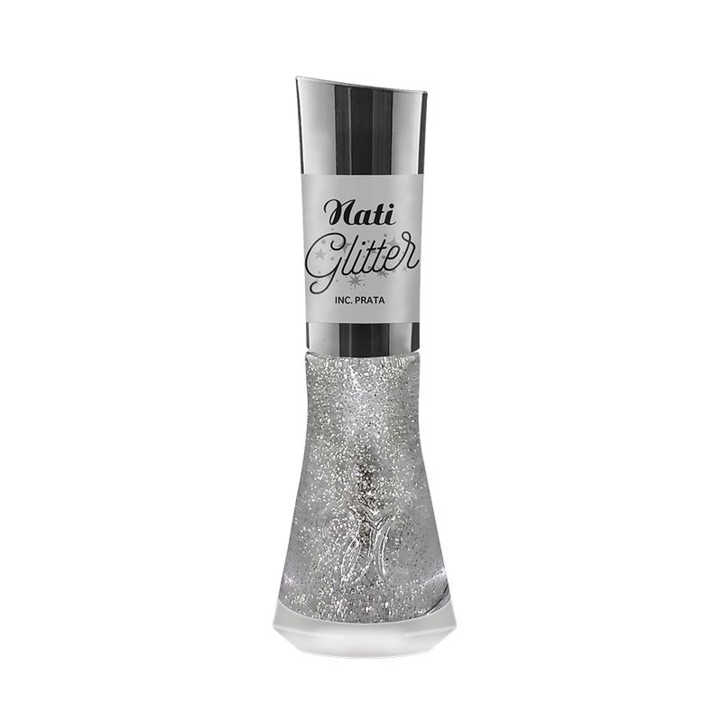 Esmalte-Glitter-Incolor-Prata-Nati-8ml