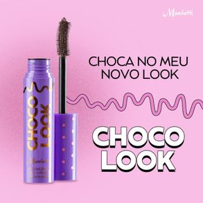 Máscara De Cílios Marrom Choco Look Marchetti 6g