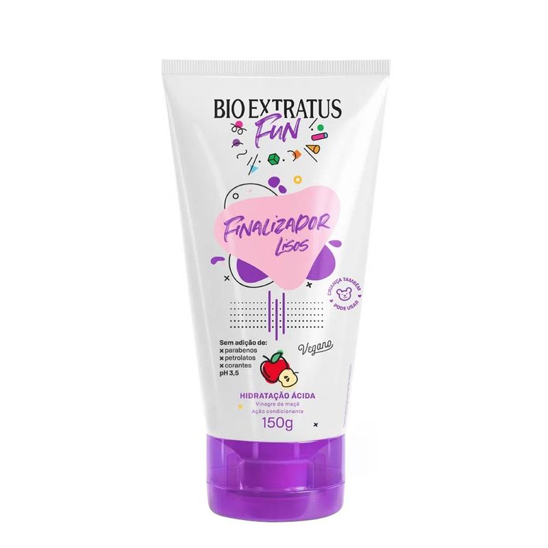 Finalizador-Capilar-Fun-Lisos-Hidratacao-Acida-Bio-Extratus-150g