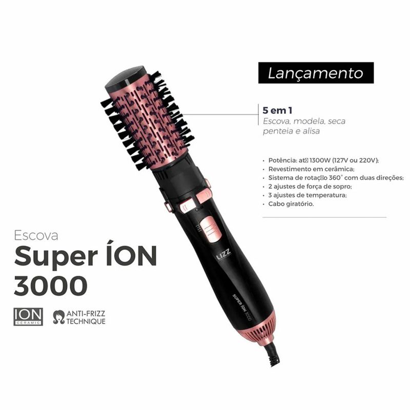 Escova-Multifuncional-5-Em-1-Super-Ion-3000-Lizz-220v