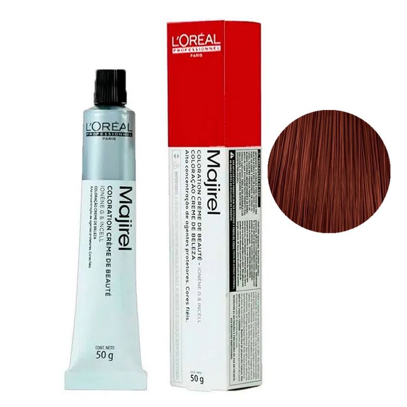 Coloracao-Majirel-Louro-Escuro-Vermelho-Irisado-6.62-L¿Oreal-Professionnel-50g