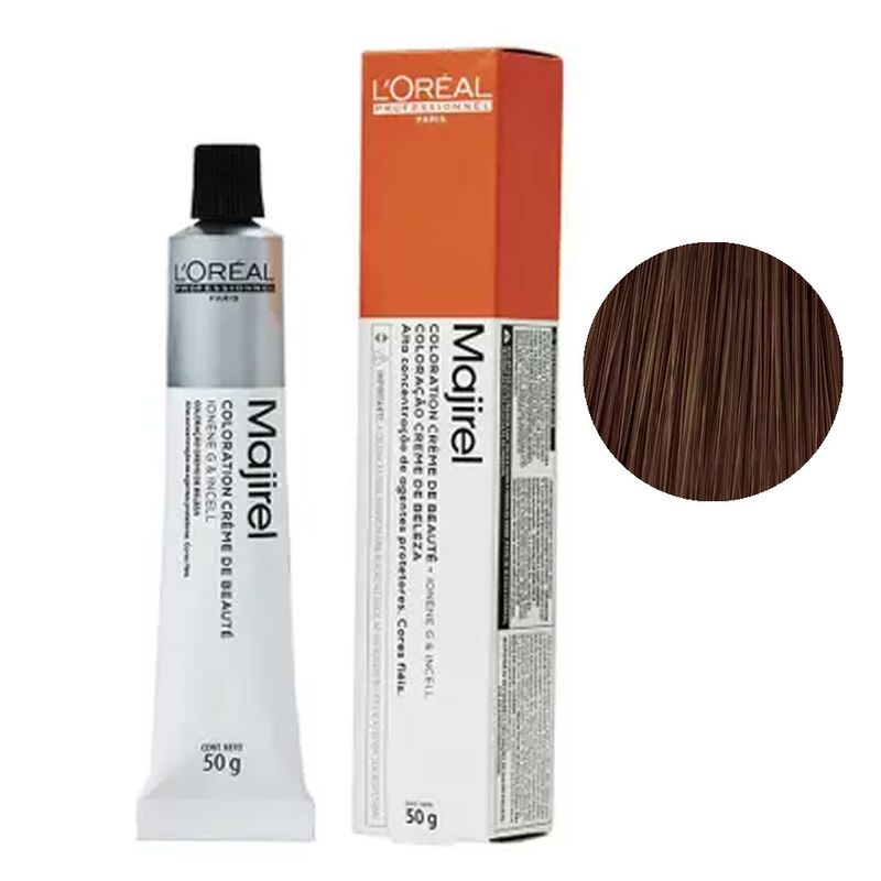 Coloracao-Majirel-Louro-Escuro-Acobreado-Acinzentado-6.41-L¿Oreal-Professionnel-50g