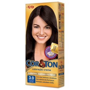 Coloração Cor & Ton Mini 3.0 Castanho Escuro