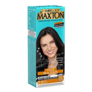 Coloração 2.0 Preto Natural Maxton