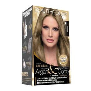 Kit Coloração Beautycolor Louro Claro 8.0