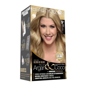 Kit Coloração Beautycolor Louro Muito Claro 9.0