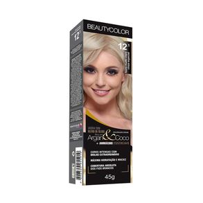 Coloração Individual Beautycolor Louro Muito Claro Cinza Especial 12.1