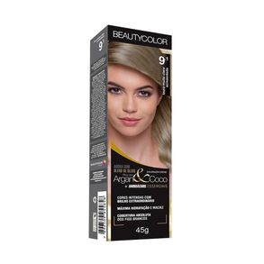 Coloração Individual Beautycolor Louro Muito Claro Acinzentado 9.1