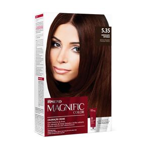 Kit Coloração Magnific Color Amend Chocolate Intenso  - 5.35