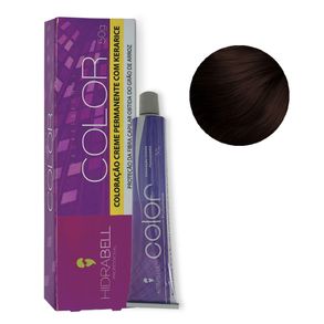 Coloração Em Creme Permanente 55.62 Castanho Claro Vermelho Irizado Hidrabell 50g