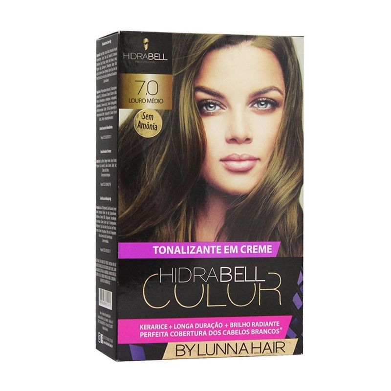 Tonalizante-Em-Creme-Color-7.0-Louro-Medio-By-Lunna-Hair-Hidrabell-140g