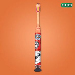 Escova De Dentes Infantil G.U.M Patrulha Canina Timer Light