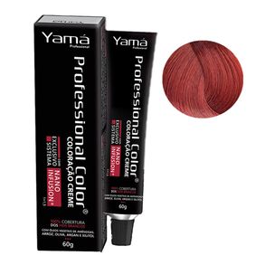 Coloração Professional Color Nano Infusion 8.66 Louro Claro Vermelho Intenso Yamá
