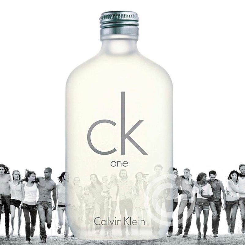 Ck One Calvin Klein Eau De Toilette Perfume Unissex 100ml - Danny Cosmeticos